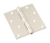 National Hardware 4 in. L Satin Nickel Door Hinge 1 pk