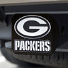 NFL - Green Bay Packers  Black Metal Hitch Cover