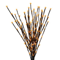 Celebrations Halloween Orange 32 in. LED Prelit Burst Halloween Decor