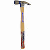 Vaughan 24 oz Milled Face Framing Hammer 17 in. Hickory Handle