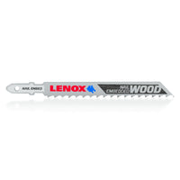 Lenox 4 in. Bi-Metal T-Shank Nail-Embedded Wood Jig Saw Blade 6 TPI 3 pk