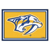 NHL - Nashville Predators Yellow 5ft. x 8 ft. Plush Area Rug