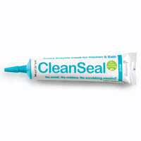 Cleanz White Active Enzyme 67 g/L VOC Moisture-Resistant Kitchen and Bath Caulk 6 oz.