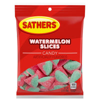 Sathers Sour Watermelon Slices Gummi Candy (Pack of 12)