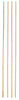 Gardener's Blue Ribbon 60 in. H X 0.8 in. W X 8 in. D Brown Wood Garden Stakes