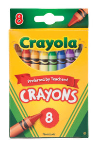 Crayola Double Wrapped Non-Washable Classic Crayons (Pack of 8)