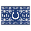 NFL - Indianapolis Colts Holiday Sweater Rug - 19in. x 30in.