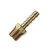 Tru-Flate Brass Barb Hose Fitting 1/4 in. Male 1 pc