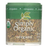 Simply Organic Oregano Leaf - Organic - Cut and Sifted - Fancy Grade - .07 oz - Case of 6