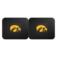 University of Iowa Back Seat Car Mats - 2 Piece Set