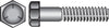 Hillman 3/4 in. D X 4 in. L Heat Treated Zinc Steel Hex Head Cap Screw 20 pk