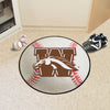 Western Michigan University Baseball Rug - 27in. Diameter