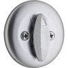 Kwikset Satin Chrome Metal Deadbolt (Pack of 3)