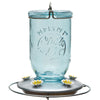 Perky Pet 785 32 Oz Capacity Blue Mason Jar Hummingbird Feeder