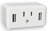 Westek 120 V Duplex White Outlet and USB Charger 1 pk