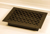 Steelcrest Designer 12 X 8 Wall /Ceiling Oil-Rubbed Bronze Supply Vent Cover With Air-Volume Damper & Face Mounting Screw Holes