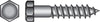 Hillman 1/4 in. X 1-1/2 in. L Hex Zinc-Plated Steel Lag Screw 100 pk