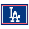 MLB - Los Angeles Dodgers 8ft. x 10 ft. Plush Area Rug