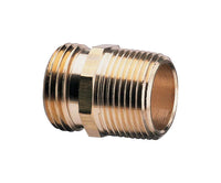 Gilmour 3/4 in. Brass Threaded Double Male Hose Connector