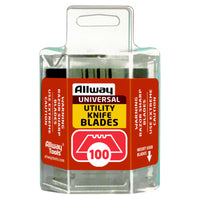 Allway Steel 3 Notch Razor Blade 2-5/16 in. L 100 pk