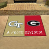 House Divided - Georgia Tech / Georgia House Divided Rug