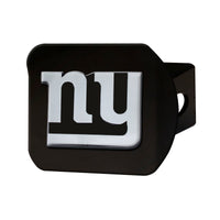 NFL - New York Giants  Black Metal Hitch Cover