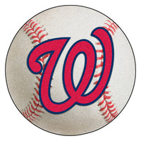 MLB - Washington Nationals Baseball Rug - 27in. Diameter