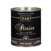 ZAR Semi-Transparent Baby Grand Medium Wood Stain 1 qt. (Pack of 4)