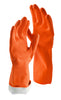 Libman 1324 Medium Orange Premium Latex Gloves