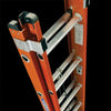 Werner 32 ft. H Fiberglass Extension Ladder Type IA 300 lb. capacity