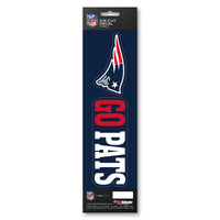 NFL - New England Patriots 2 Piece Decal Sticker Set