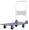 Apex 300 lb. Capacity White Steel 4-Wheel Utility Cart