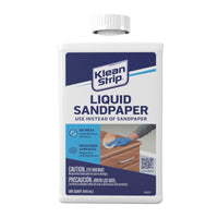 Klean-Strip Water-Based Low-Level Easy Liquid Sandpaper Sander Deglosser 1 qt. (Pack of 6)