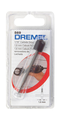 Dremel 1/16 in. X 1-1/2 in. L High Speed Steel Grout Removal Bit 1 pk