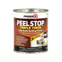 Zinsser Peel Stop White Smooth Water-Based Acrylic High Build Binding Primer 1 qt