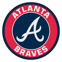 MLB - Atlanta Braves Roundel Rug - 27in. Diameter