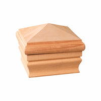 Deckorators 2.63 in. H x 4 in. W Wood Post Cap (Pack of 12)