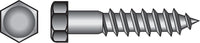 Hillman 1/4 in. X 6 in. L Hex Zinc-Plated Steel Lag Screw 100 pk