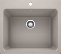 Liven Dual Mount Laundry Sink  - Concrete Gray