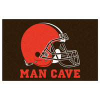 NFL - Cleveland Browns Man Cave Rug - 19in. x 30in.