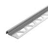 M-D Building Products 0.365 in. H X 1.375 in. W X 96 in. L Prefinished Clear Aluminum Bullnose