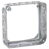 Raco 22-1/2 cu in Square Steel 2 gang Extension Ring Metallic