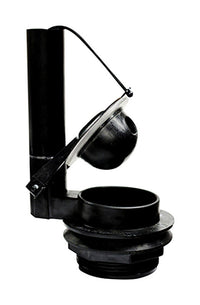 Cato Easy to Install Reliable Performance Eljer Style Plastic Black Flush Valve