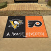 House Divided - Penguins/Flyers House Divided Rug