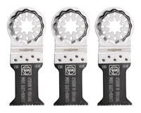 Fein Starlock 1-3/8 in. X 2 in. L Bi-Metal Saw Blade Set 3 pk