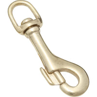 3171BC 7/16â€ x 3â€ Bolt Snap, Round Swivel - Bronze