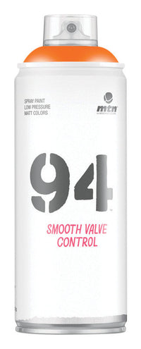 MTN 94 Matte Orange Spray Paint 11 oz (Pack of 6).