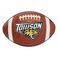 Towson University Wordmark Football Rug - 20.5in. x 32.5in.