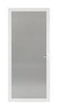 Larson 81 in. H X 36 in. W White Aluminum Screen Door