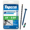 Tapcon 3-3/4 in. L Star Flat Head Concrete Screws 75 pk